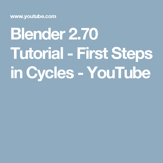 Blender 2.70 Download Mac